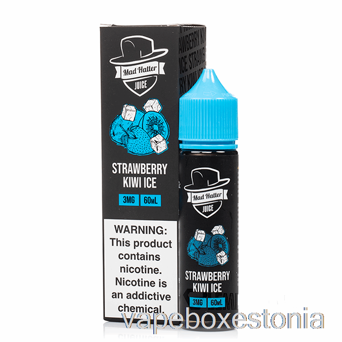 Vape Box Estonia Maasika Kiivijää - Mad Kübarsepp - 60ml 3mg